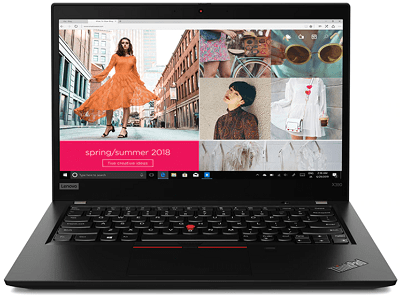 Lenovo thinkpad x390のディスプレイ