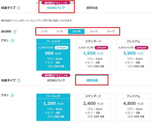 サーバーConoHa wing登録方法