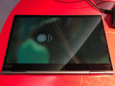 Lenovo thinkpad x1 yoga（2019）・2 in 1 PCで折り畳みが出来る