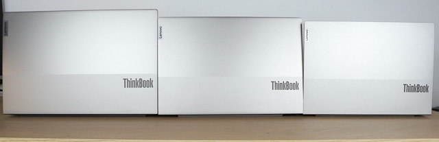 Thinkbook 13s Gen 2，Thiiknbook 14 Gen 3、Thinkbook 15 Gen 2の筐体