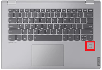 Lenovo ideapad c340は指紋センサー付き