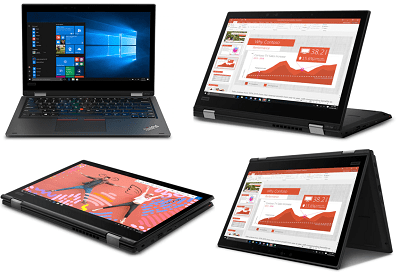 Lenovo ThinkPad L390 Yogaのレビュー・2 in 1 PCなので用途が広がる