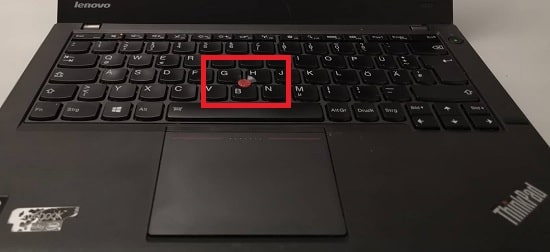 Lenovo ThinkPad X380 Yogaのレビュー・トラックポイント