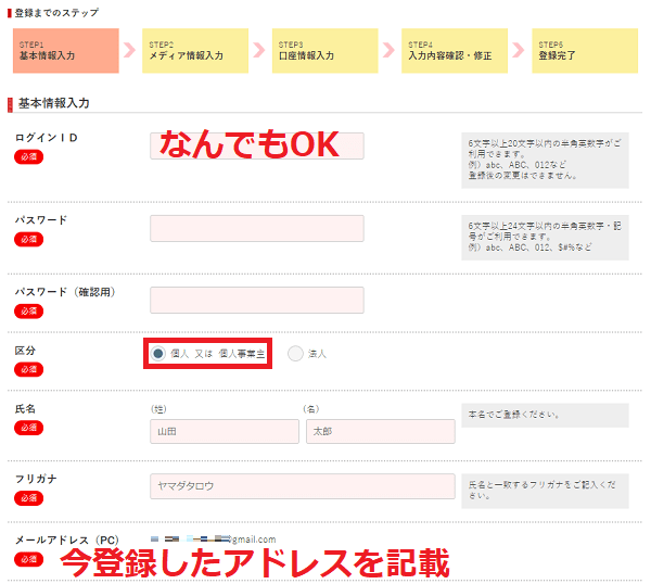 A8ネットの登録方法と使い方