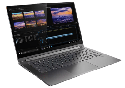 Lenovo yoga C940のディスプレイ