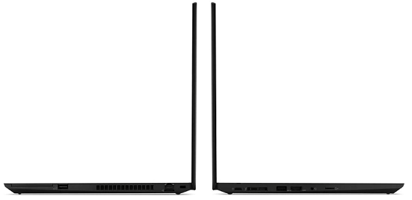 Lenovo thinkpad t590の外観