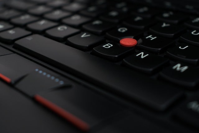 lenovo thinkpad t590のキーボード