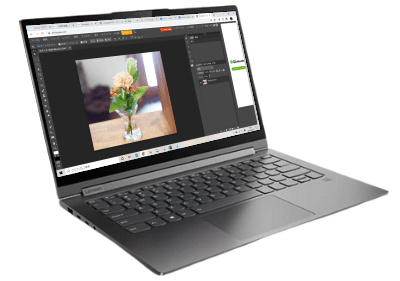 Lenovo yoga C940のディスプレイ