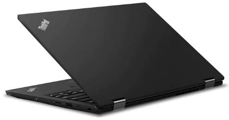 Lenovo thinkpad L390 Yogaの外観・後ろから