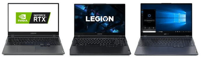 Legion 550Piと比較機種の筐体