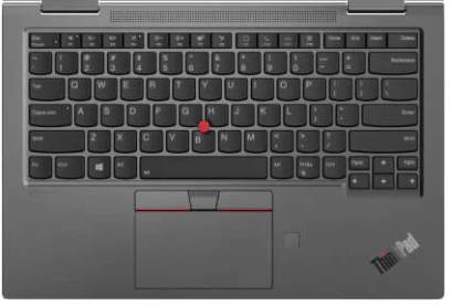 Lenovo ThinkPad X1 Yoga Gen 5のキーボード