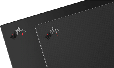 Lenovo ThinkPad X1 carbon Gen 8の外観・カーボン素材