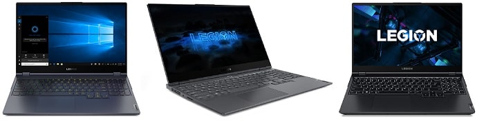 Lenovo Legion 750iと比較機種の筐体