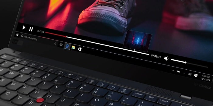 Lenovo ThinkPad X1 carbon Gen 8のオーディオ