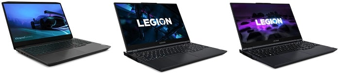 Lenovo IdeaPad Gaming 350iと比較機種の筐体