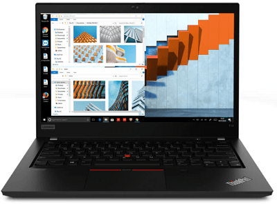 Lenovo ThinkPad T14 Gen 1 AMDの外観・正面