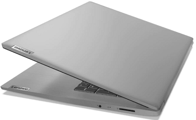Lenov IdeaPad Slim 350（17）の外観・天板とロゴ