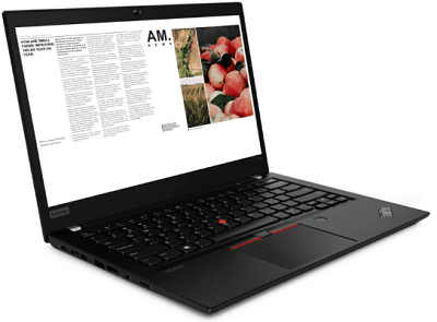 Lenovo ThinkPad T14 Gen 1 AMDの外観・横から