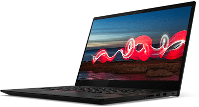 Lenovo ThinkPad X1 Extreme Gen 3(2020)の外観・右前から