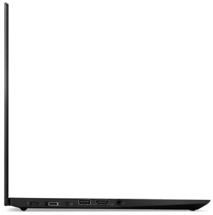 Lenovo thinkpad T14s Gen 1(AMD)のサイズ・横から撮影