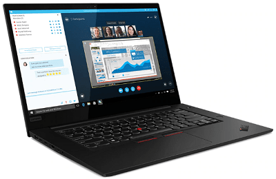 Lenovo thinkpad x1 Extreme gen 2の外観・横から