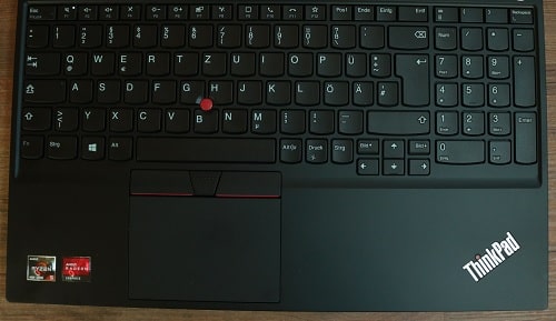 Lenovo ThinkPad L15 Gen 1 AMDのキーボード