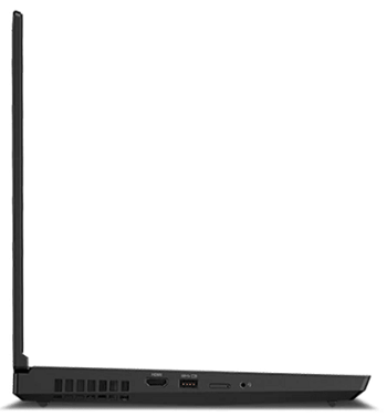 Lenovo thinkpad T15gの外観・左側面