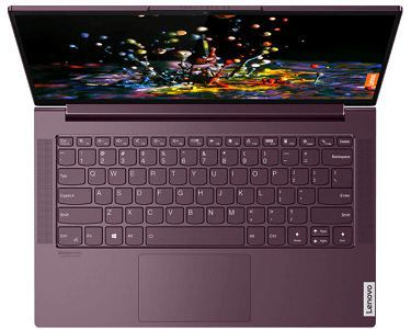 Lenovo Yoga Slim 750 AMDの外観・上から