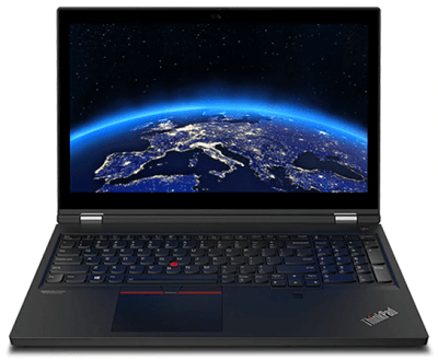 Lenovo thinkpad T15gの外観・正面