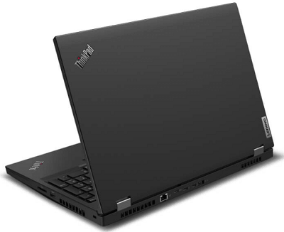 Lenovo thinkpad P15の外観・背面