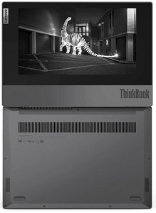 Lenovo ThinkBook Plus・180度開いたところ