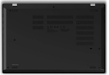 Lenovo ThinkPad P15vの外観・底面