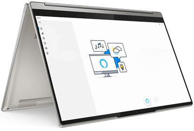 Lenovo yoga 950i(14)の外観・テントモード