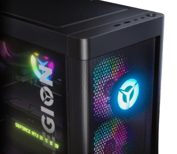 Lenovo legion T550 AMDのライトニング