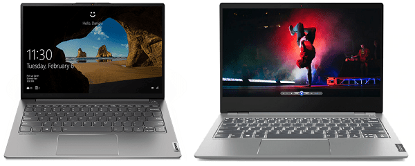 Lenovo ThinkBook 13s Gen 2とThinkBook 13s（2019）の筐体比較