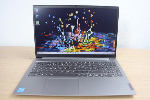 Lenovo ThinkBook 15 Gen 2　正面