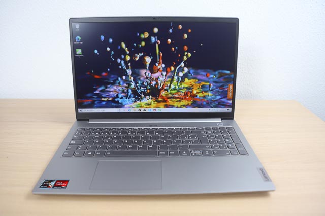 Lenovo Thinkbook 15 Gen 2 AMD　正面