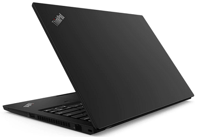 Lenovo thinkpad P14sの外観　後ろから