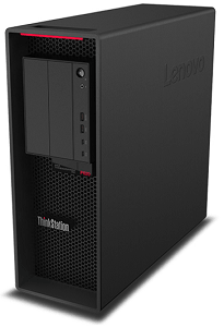 Lenovo thinkStation P620筐体　右斜め前から