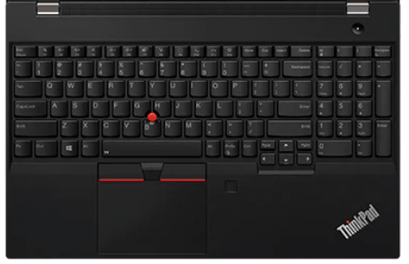 Lenovo thinkpad P15sのキーボード