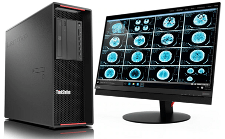 Lenovo Thinkstation P720の外観