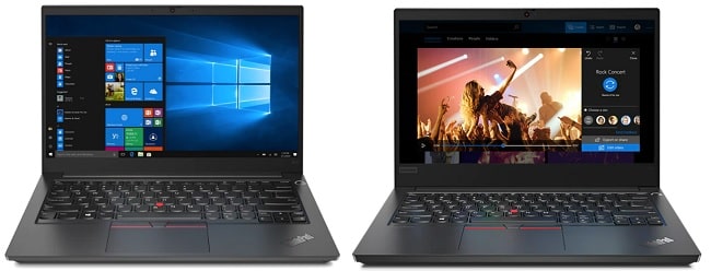 Lenovo ThinkPad E14 Gen 2と旧モデルのE14の筐体