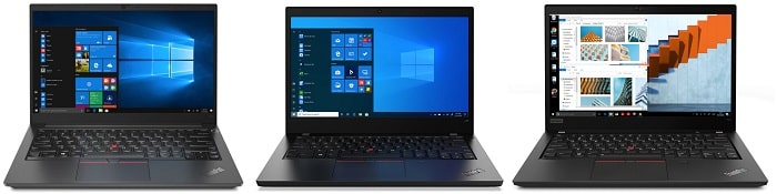 Lenovo ThinkPad E14 Gen 2と比較機種の筐体