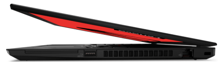 Lenovo ThinkPad P14s AMDの外観　右側面