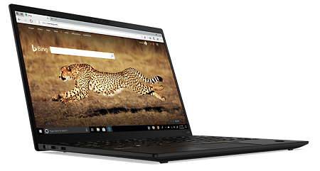 Lenovo ThinkPad X1 Nanoの外観 左斜め前から