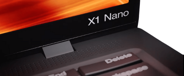 Lenovo ThinkPad X1 Nanoのスピーカー