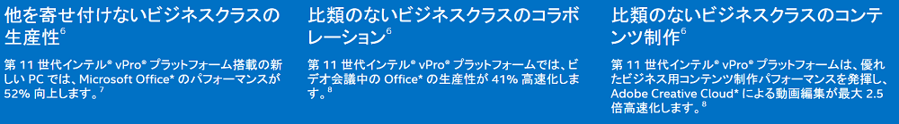 Evoプラットフォームの特徴