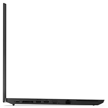 Lenovo ThinkPad L15 Gen 2の外観　左側面