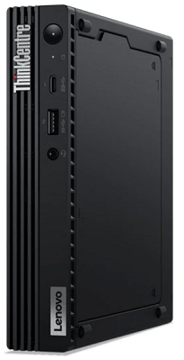 Lenovo ThinkCentre M70q Tiny　正面から