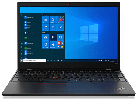 Lenovo ThinkPad L15 Gen 2の外観　正面